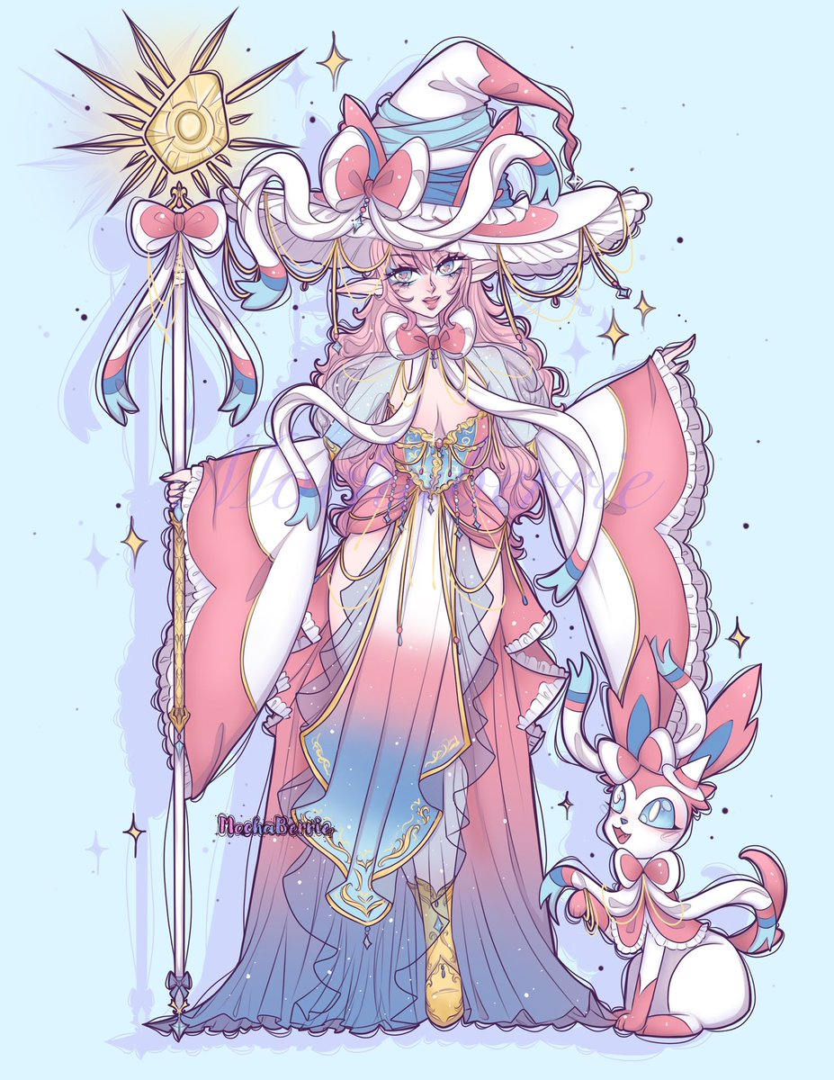 🌙Witch Sylveon Gijinka🌙