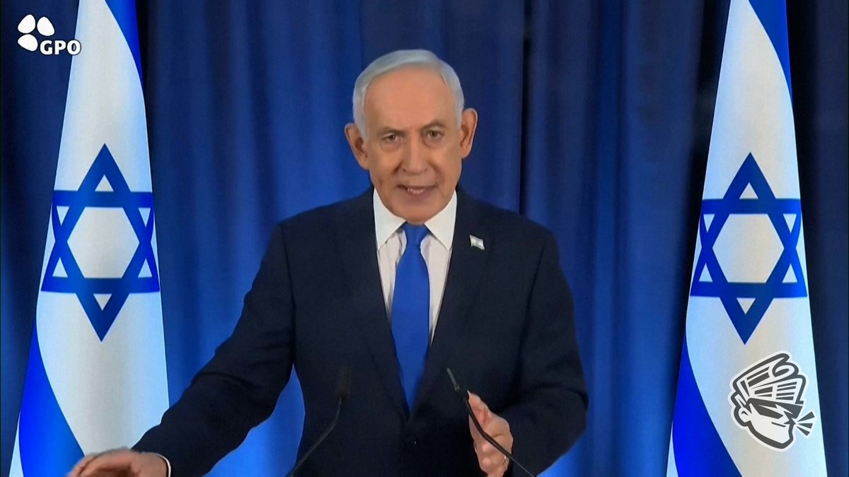 StickyMediaNews's tweet photo. ⚡ JUST IN: Netanyahu says Israeli attacks on Iran aim to create conditions for regime change. https://t.co/KLrcb6AQMD