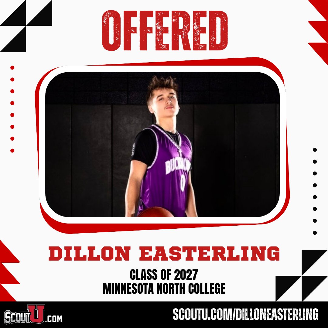 ScoutUrecruit's tweet photo. Congrats to #ScoutUbasketball PG Dillon Easterling on receiving an offer from Minnesota North College! @deasterling0 https://t.co/bV91i0iI2K