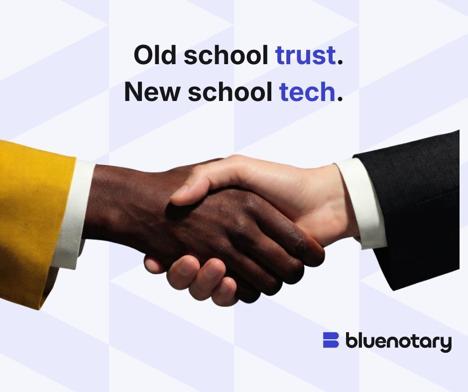 BlueNotary tweet media