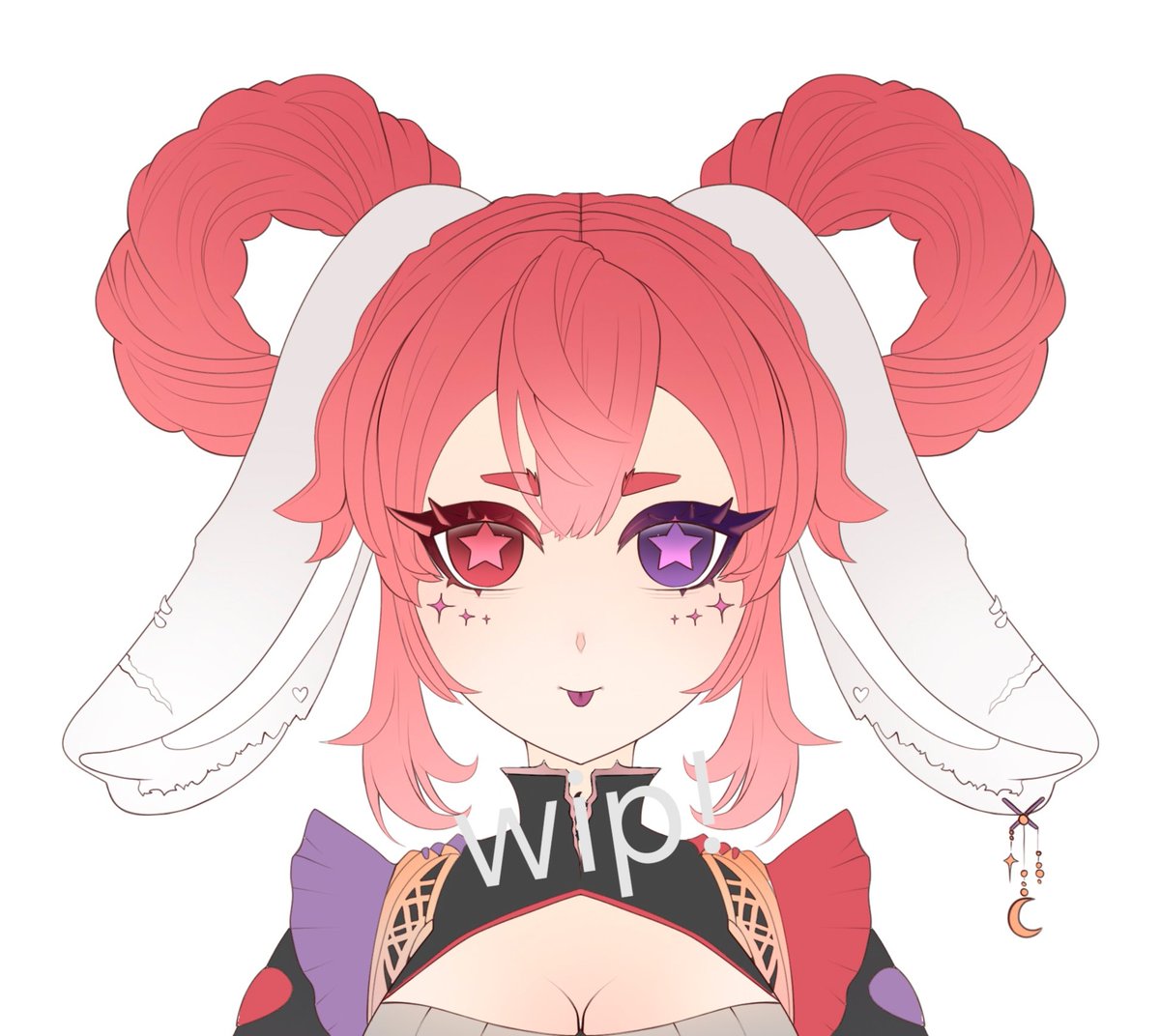 custom Vtuber model in process~
#VTuber #VTuberAssets #vtuberartist #VTuberCommissions #vtuberart