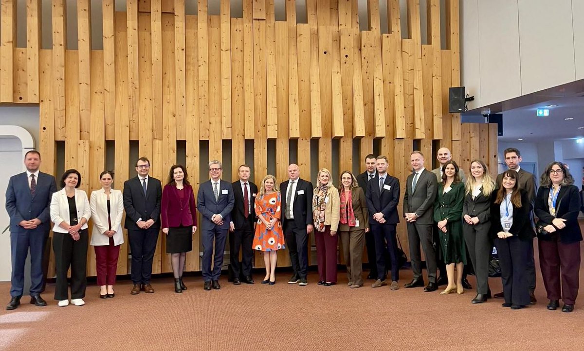 SwitzerlandOSCE's tweet photo. As @OSCE Chair in 2026,🇨🇭 participated in today’s OSCE–Council of Europe (@coe) Coordination Group in Strasbourg. Promoting inclusive multilateralism & stronger cooperation between organisations is a key priority of our Chairpersonship. Today’s discussions – including on the protection of the rights of national minorities – show the concrete value of this partnership. #OSCE26CH