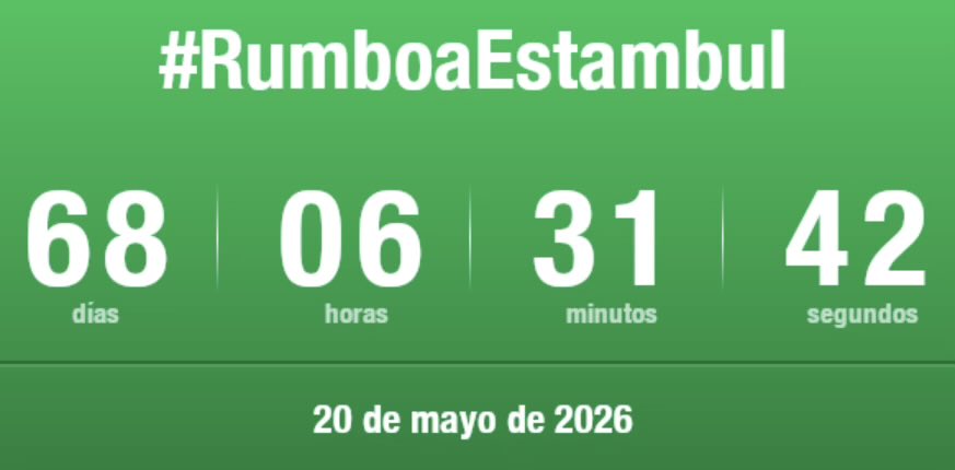 Creo que no es el mejor día para sacar este tweet. Pero ahí va!! 

Los que si caes, te levantan 🎶 

Los que no fallan, los que te siguen…vayas donde vayas!! 🎶 

Ya está aquí de nuevo, la cuenta atrás!! Tu que dices <a href="/RealBetis/">Real Betis Balompié 🌴💚</a> ?? Nos vemos allí? 

#RumboaEstambul