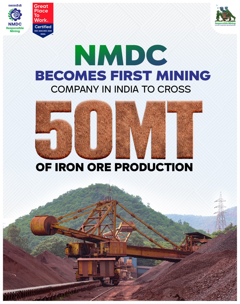 NMDC Limited tweet media