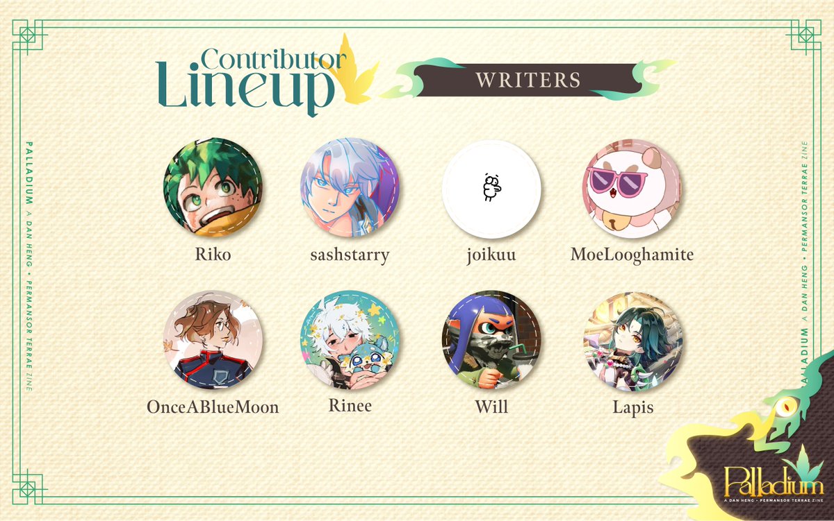 Palladium: A DHPT Zine tweet media