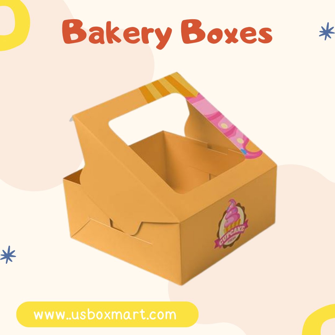 USBOXMART's tweet image. Showcase your delicious treats with premium bakery boxes from usboxmart.com. 
#BakeryBoxes #CustomPackaging #BakingBusiness #FoodPackaging #USBoxMart