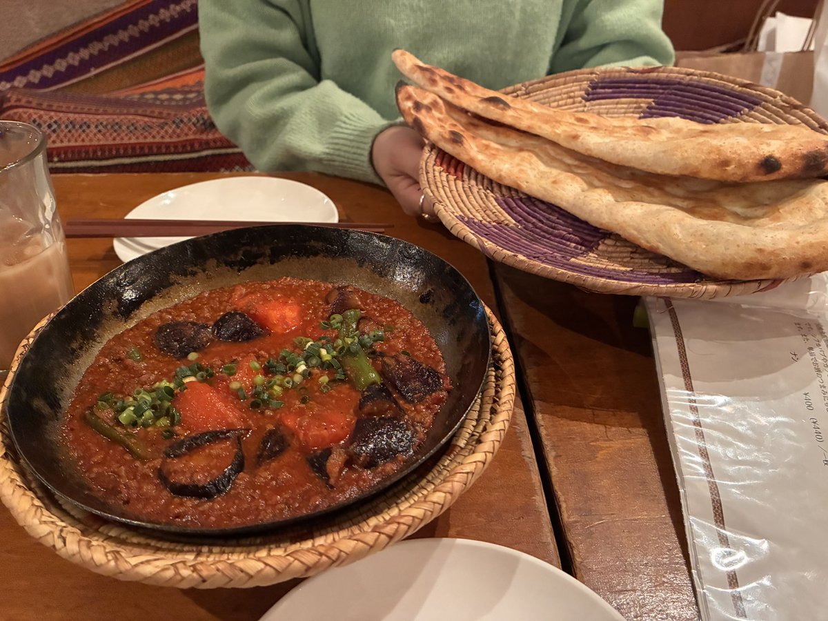 妹が東京来るとグルメになる^ ^東中野のアフガニスタン料理