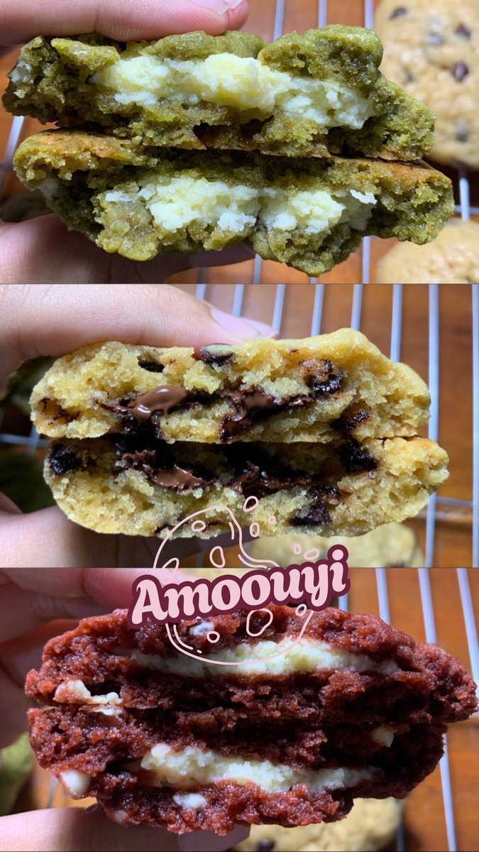 UGM_FESS's tweet photo. hi guyss🤩 aku mau buka PO buat soft cookies nih, ada classic, red velvet, matcha cheese😋 dom jogja bisa free delivery beberapa wilayah jogja😍 https://t.co/PBJufThCCs