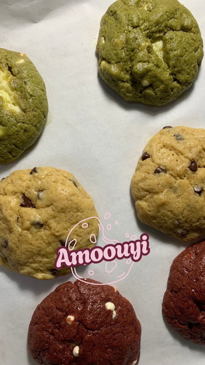 UGM_FESS's tweet photo. hi guyss🤩 aku mau buka PO buat soft cookies nih, ada classic, red velvet, matcha cheese😋 dom jogja bisa free delivery beberapa wilayah jogja😍 https://t.co/PBJufThCCs