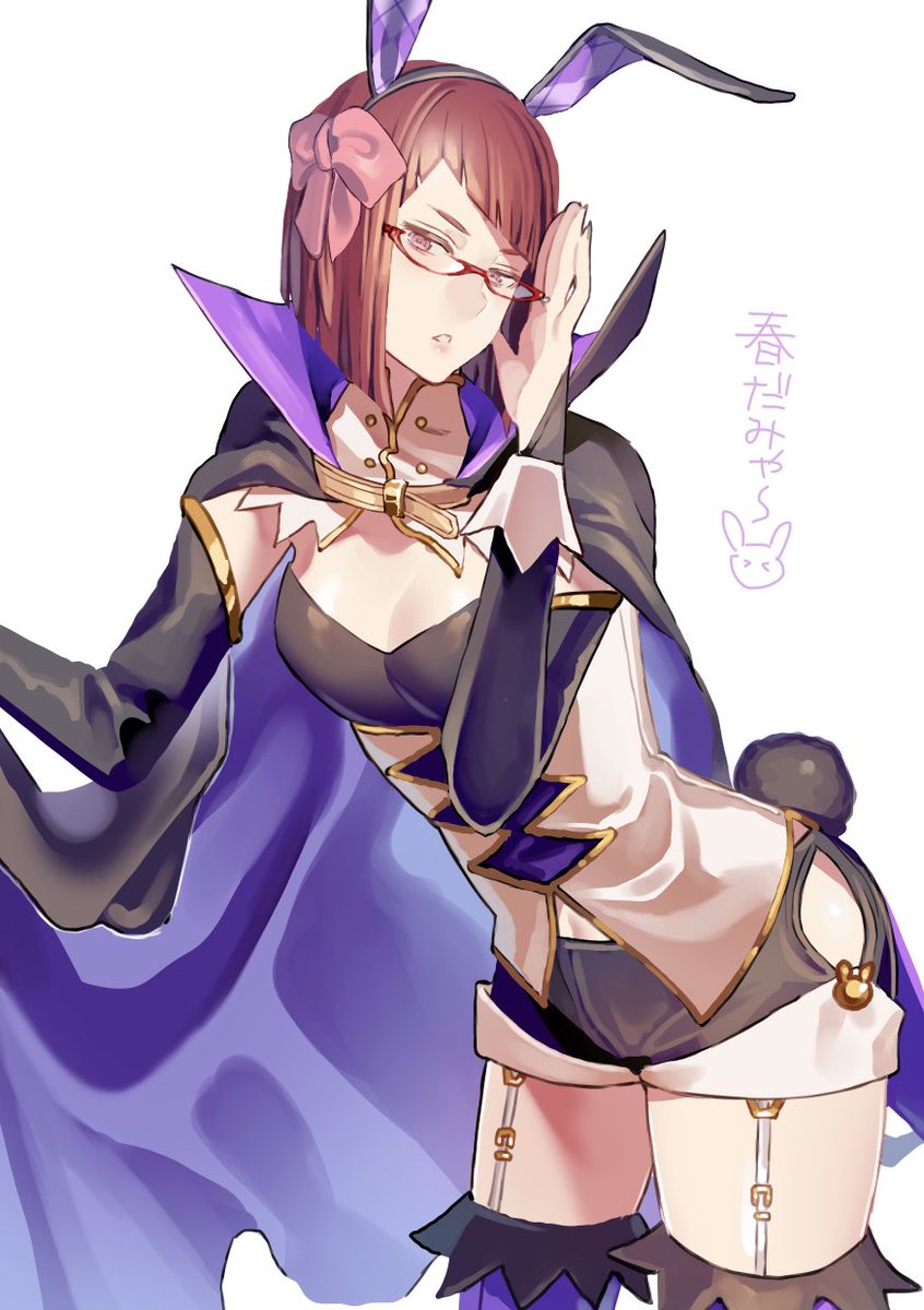 イラスト本に載せておりました
うさぎ魔道士( ᐢ. ̫ .ᐢ )