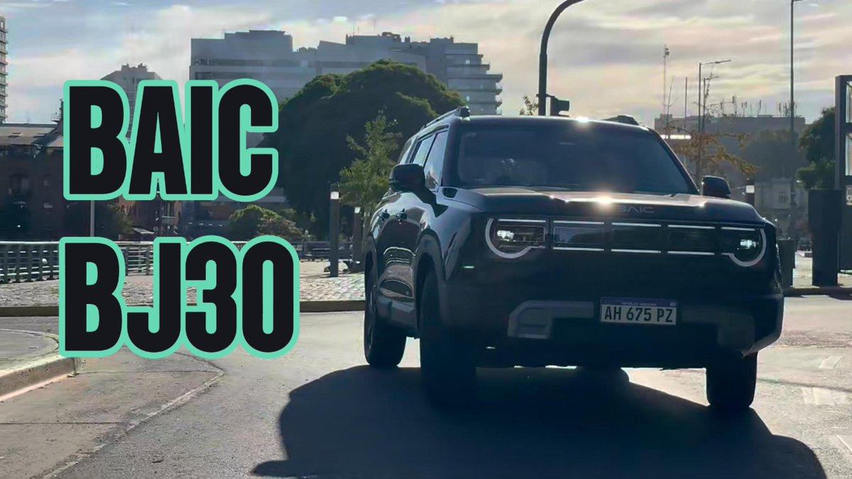 VentCruzada's tweet photo. Ya está nuestro vídeo de la Baic BJ30 ☺️ https://t.co/Ba7BPjP81k