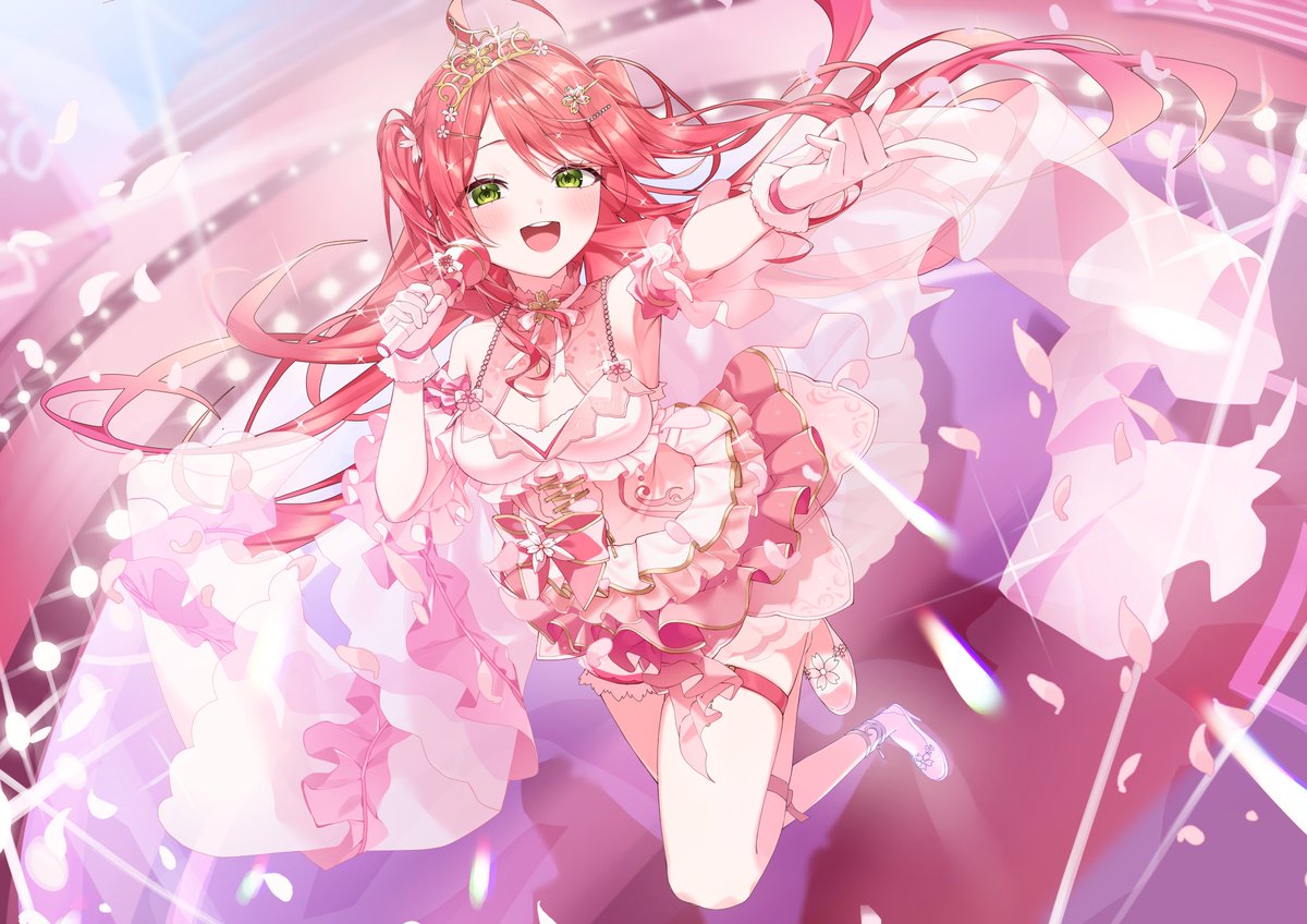 #見つけてくれてありがとう祭開幕
いつもご覧いただき本当にありがとうございます！
考えてみると、このイラストから始まったんですね🌸
これからもよろしくお願いします！🙏