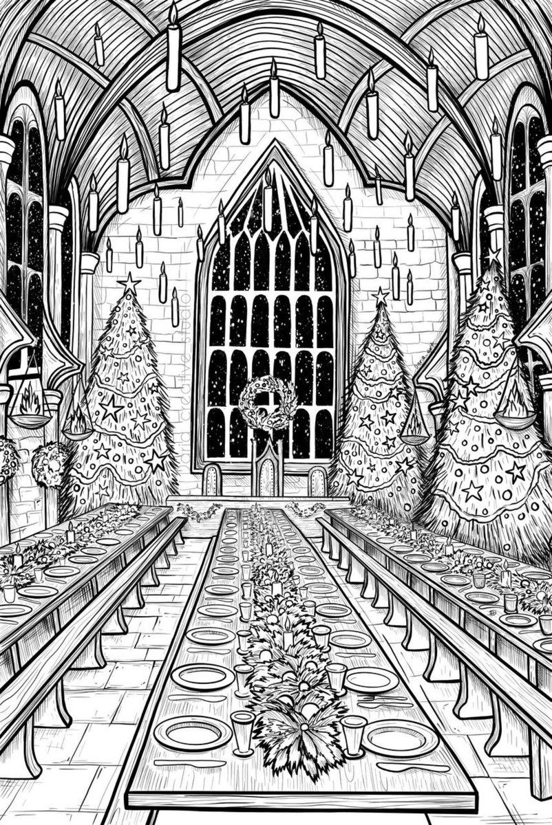 My winter paintings about Hogwarts 🤍❄️

🤍Heavy 
5/5
8 tez

🤍Christmas in the Castle
8/10
8 tez