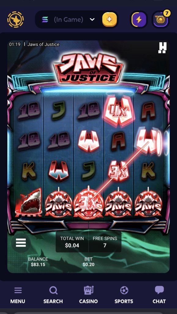 Jaws of Justice went crazy  <a href="/Roobet/">Roobet</a> 

Kick.com/cameupkav

$25 GIVEAWAY TO THE PERSON WITH THE CLOSEST GUESS ON HOW MUCH THIS PAID OUT:

- MUST FOLLOW ME, <a href="/trendyALLin/">TRENDY</a> AND <a href="/SleezeALLIn/">Jon Jones</a> ON TWITTER AND KICK
- RETWEET THIS POST
- REPLY TO THIS POST WITH YOUR GUESS

24 hours 🤘🏽