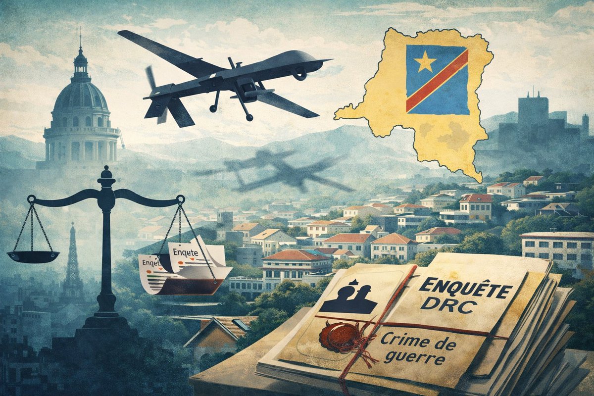 #Goma , #drone , crime de guerre : comment l’affaire Karine #Buisset piège #Kinshasa

Lire: 

open.substack.com/pub/congoconfi…