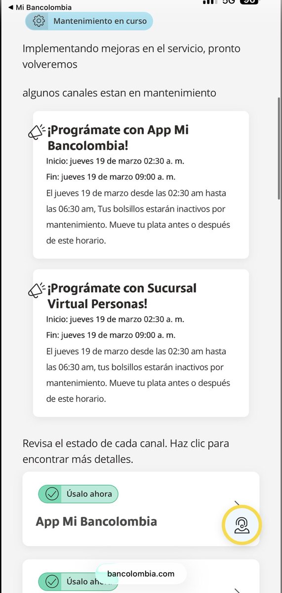 luismi0106's tweet photo. @MONYRODRIGUEZOF Vayan preparándose porque @Bancolombia nos va a robar de nuevo lo que tengamos en los bolsillos, me paso en la falla de febrero, radique reclamo y me salieron con una respuesta genérica general, no me hicieron la devolución del dinero 🐀🐀 https://t.co/OKguTc7zIm