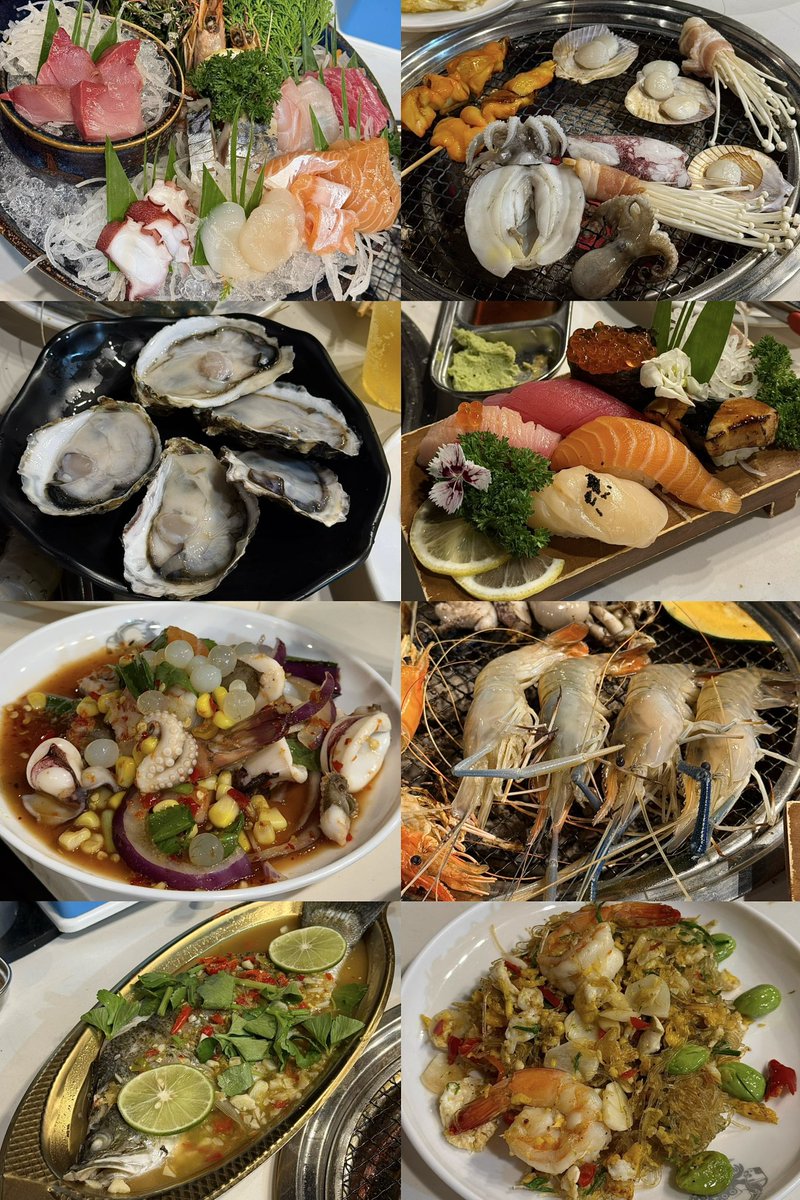 วันก่อนไปกินร้านโคตรทะเลมา กินไปได้แต่สงสัยว่า พี่ได้กำไรจริงหรอ จากใจเลย วันที่ไปกินรอนานมาก แต่ไม่หงุดหงิดสักนิด เพราะอร่อยยย อาหารทะเลสด ของมีคุณภาพ สะอาด แถมมีสเตชั่นของกินหลากหลายมาก แล้วไม่จำกัดเวลา ตอนนั่งรอคิว แจกเบียร์ Sapporo ไปอีก คืองงแท้วะ สายสืบรึเปล่า โคตรคุ้ม!!