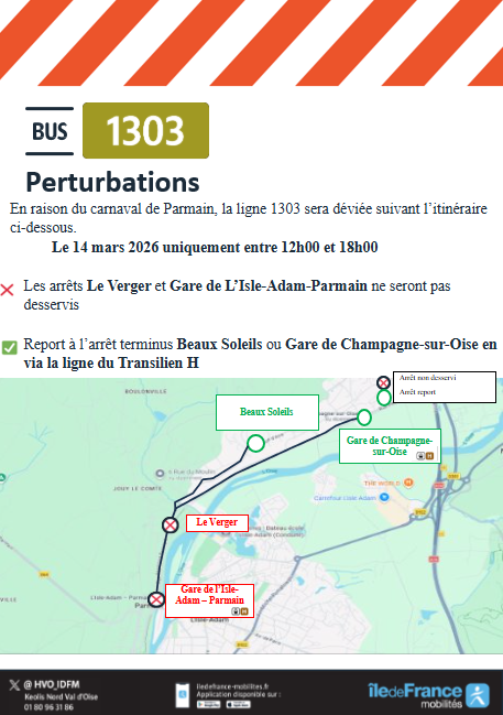 Bus Haut Val d'Oise tweet media