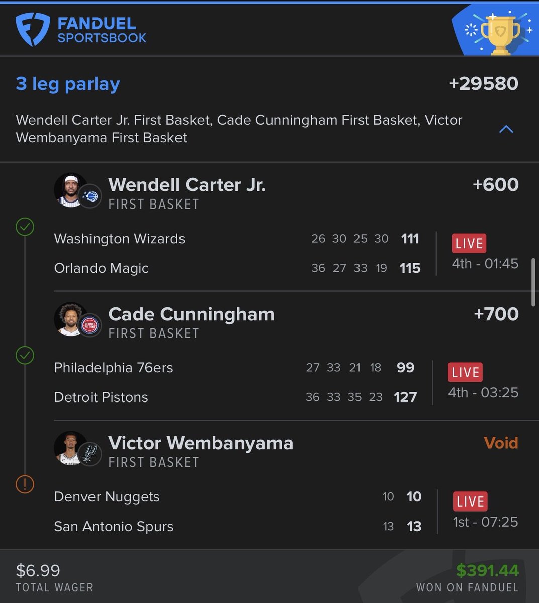 DATALKOFNEWJERZ's tweet image. Couple wins from the cord last night
dubclub.win/DATALKOFNEWJER…
##firstbasket #wins