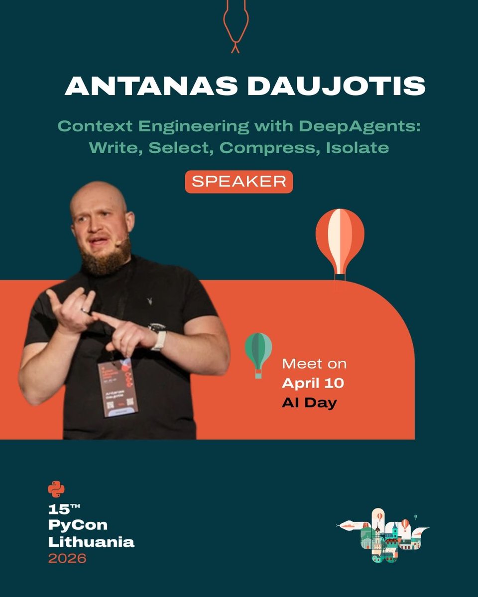 PyCon Lithuania tweet media