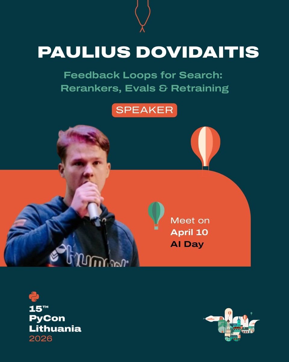PyCon Lithuania tweet media