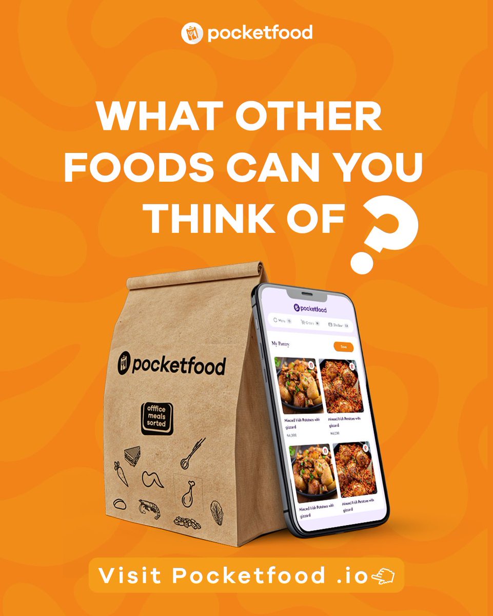 Pocketfood.io tweet media