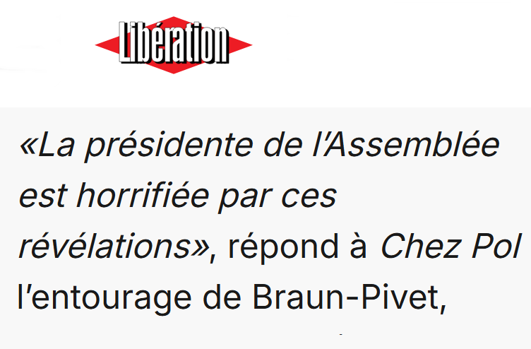 MrPropagande's tweet photo. Minute de silence à l'Assemblée pour Quentin : la présidente, Yaël Braun-Pivet, horrifiée d'apprendre qu'un militant néonazi tenait des propos nazis 🤡 https://t.co/8EWbbZg4lj