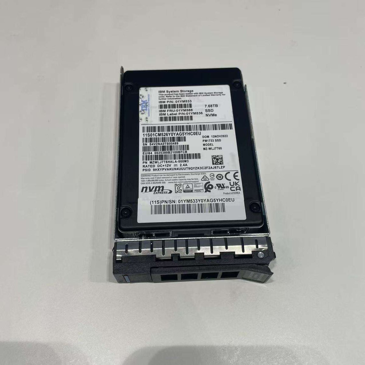 szran_tech's tweet image. 🚀 IBM 01YM588 7.68TB NVMe Enterprise SSD

✔️ High performance NVMe
✔️ Enterprise data center storage
✔️ Tested &amp;amp; ready to ship
DM for pricing
#IBM #NVMeSSD #EnterpriseIT #ServerStorage #DataCenter