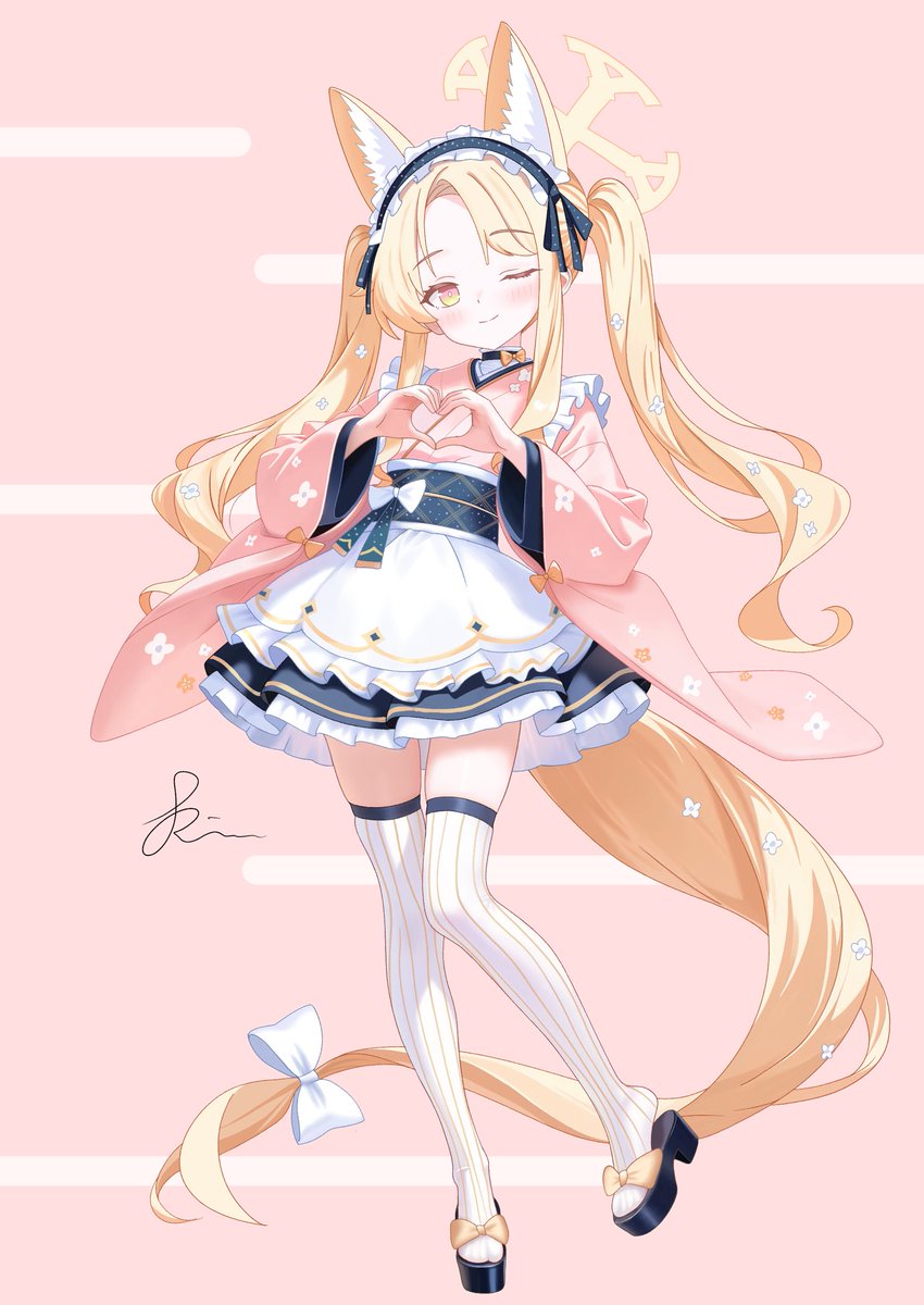 Rin0214TW's tweet photo. セイアちゃんの和風メイド服❤️
アクリルスタンドにする予定です！
ぜひ楽しみにしてもらえたら嬉しいです✨
＃ブルアカ　＃セイアちゃん　#BlueArchive https://t.co/dXkhf5f079