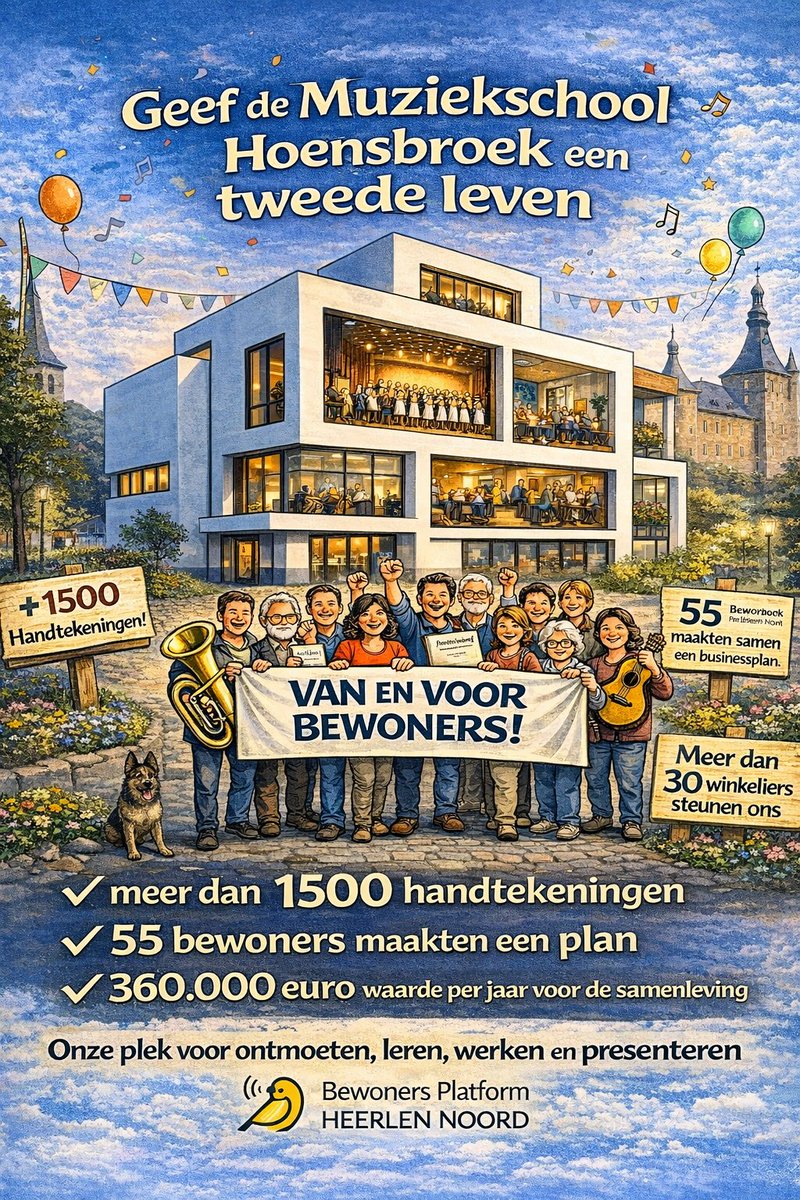 BuzzyChain's tweet photo. Mee eens? A.u.b. delen. @heerlen @gemeenteheerlen @HeerlenNL @heerlentweetz @parkstad @bpalmere https://t.co/0hZaLSuSJk