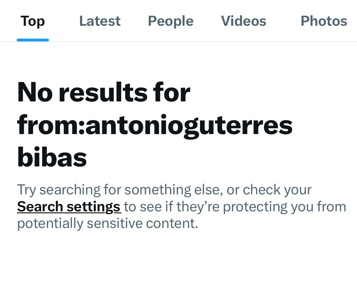 marjoriepam's tweet photo. @antonioguterres @UN Selective outrage is a tell. https://t.co/HEXsS3e2vb