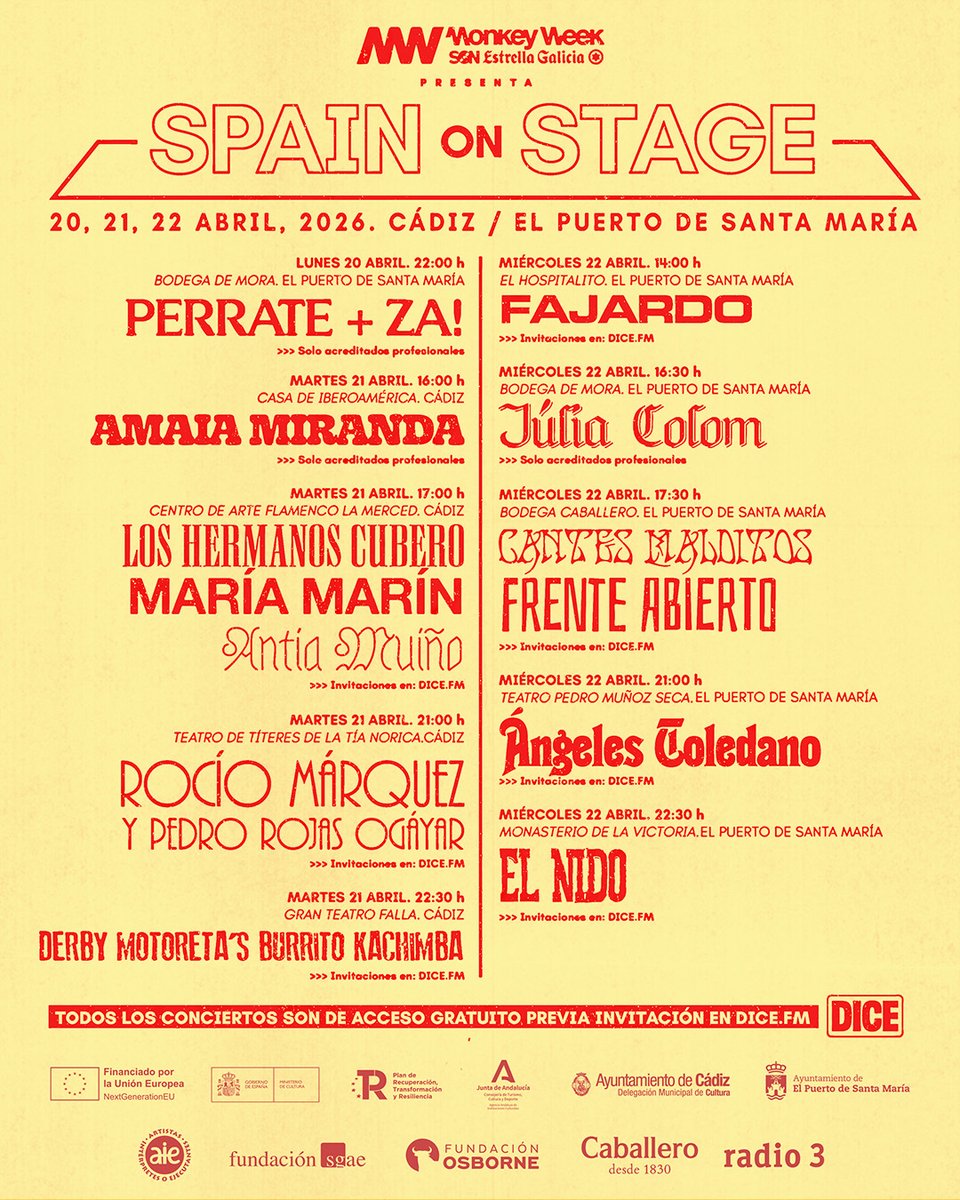 Monkey Week SON Estrella Galicia tweet media