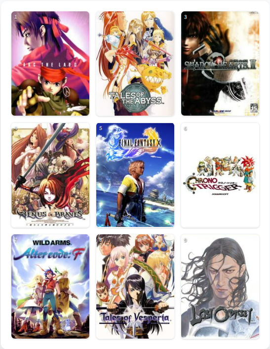 LfcNarta's tweet photo. 薬屋のひとりごとの作者と好みが似ててテンション上がった。  

私を構成する9つのゲーム
#My9Games #私を構成する9つのゲーム
https://t.co/YoTRzD9UPz https://t.co/6Ktdxd31Qb
