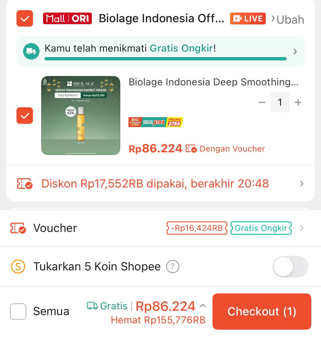 byliyaau's tweet photo. 1. Biolage Serum

Ini bagus banget, dia sedikit lebih cair dari hair serum lain yg pernah aku coba. Jadi cukup ringan buat rambut low porosity. Gampang nyerep &amp; nggak bikin lepek.
https://t.co/Y22v8lRrsh https://t.co/FlsxK67KHY