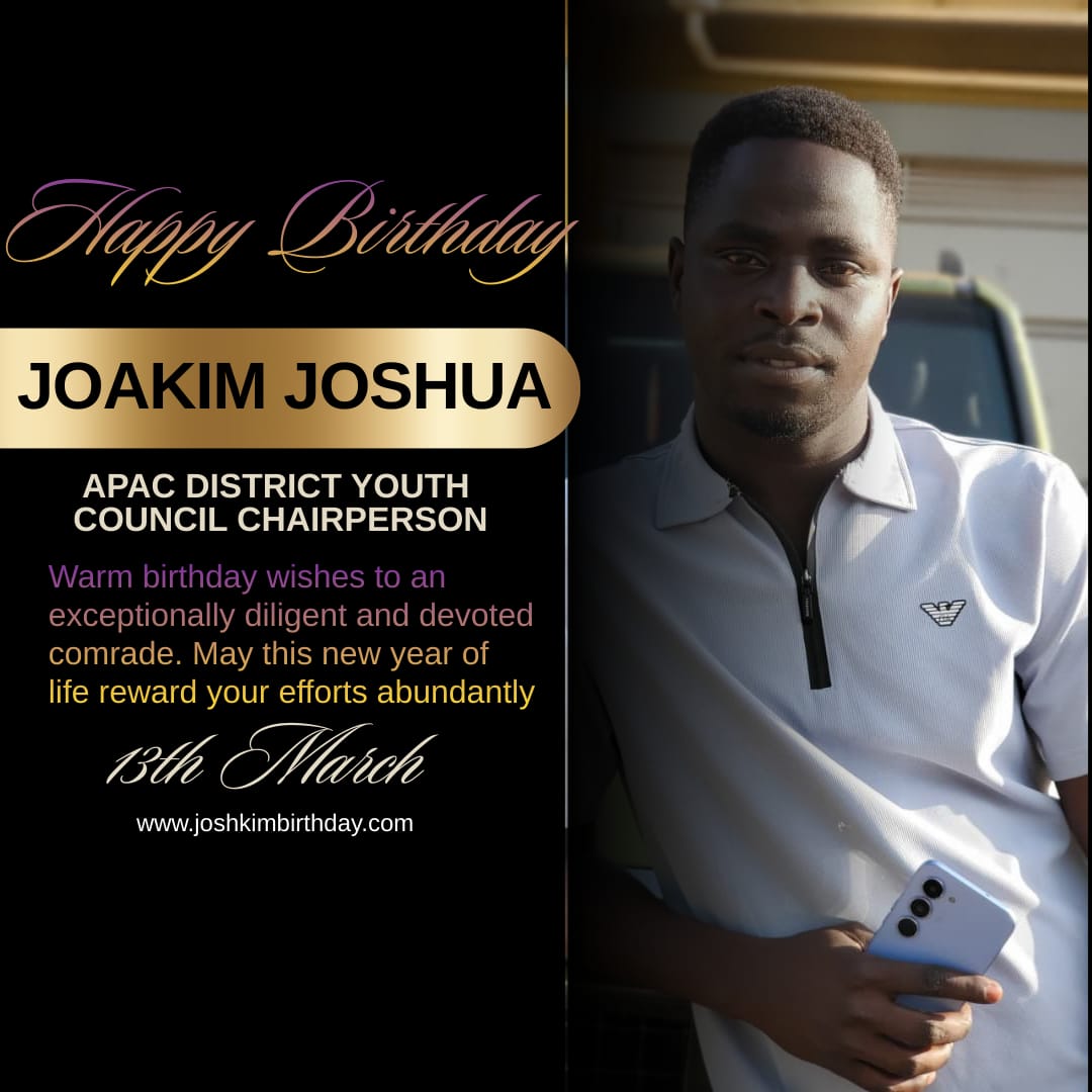 JoshuaOlel's tweet photo. Happy birthday to me.
More wins 
More years of serving my district and my country.
God above all 🙏 @ademun_sharon @andrew_muvunyi @AndrewEmor_ @BabyBoy20095790 @KanyesigyeMerc1 @TayebwaJonatha3 @TayebwaJonatha3 @Katolaban3 @NYCofUganda @NationalSIGUg https://t.co/rLsENwqqj9