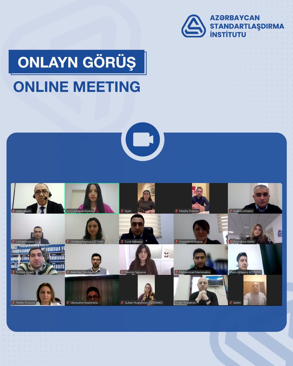 azstandart's tweet image. Azərbaycan Standartlaşdırma İnstitutu tərəfindən AZS ISO 45001:2021 “Peşə sağlamlığı və təhlükəsizliyini idarəetmə sistemləri” #standart-ı əsasında daxili auditor təlimi keçirilib.

Ətraflı – shorturl.at/xTx6P

#Azstand