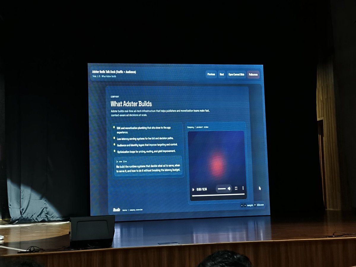 shivam_aarya017's tweet photo. @Redisinc DevConnect Bengaluru and it was totally worth it.
Really enjoyed the sessions on real-time AI, caching beyond the basics, and how companies are using Redis at scale. A lot of practical insights I’m excited to explore further.
#Redis #DevConnect #Bengaluru #Developers https://t.co/Mlx5kK3u5r