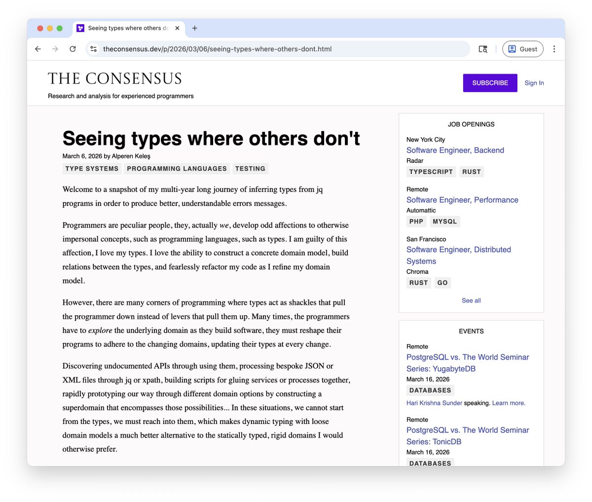 The Consensus tweet media