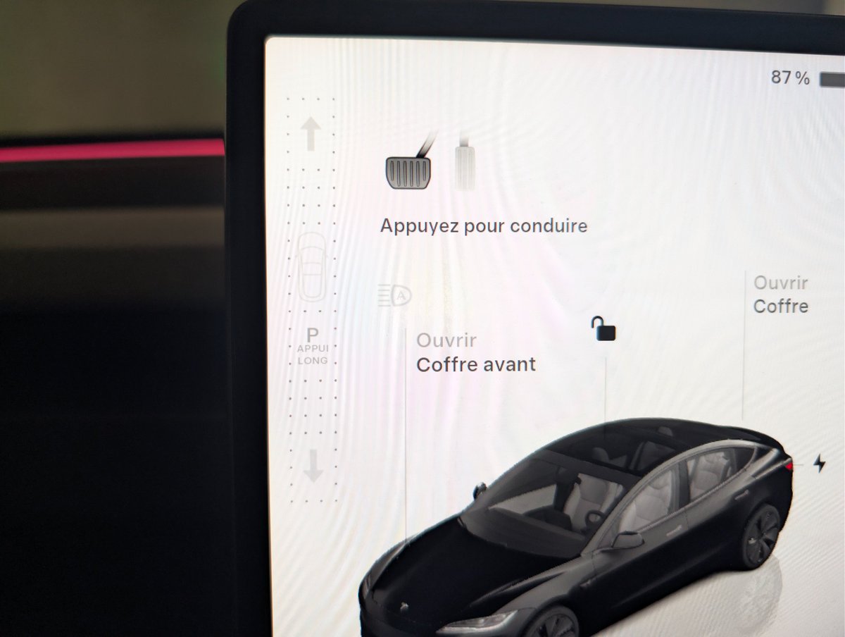 Tan_devos's tweet photo. New minor update for version 2026.2.9.1: the pedals have changed from blue to black @NotATeslaApp @teslascope @tes https://t.co/CFCvCOg44Z