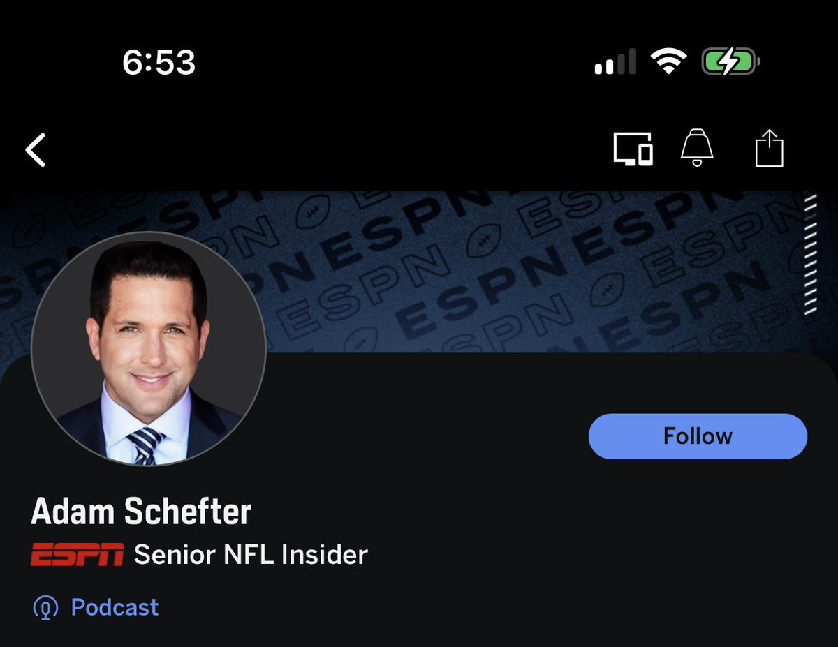 DisneyBillTX's tweet photo. @1053SS In the ESPN app, search for the person you longer want to get alerts for. Then make sure you’re not following them and then click the bell icon and make sure that it’s turned off as well.  This feature is so annoying. https://t.co/GRaBahKUD6
