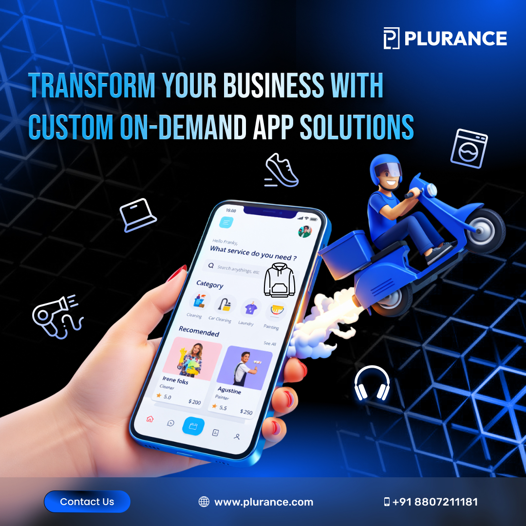 plurancetech's tweet photo. ⚡ Ready to launch your On-Demand Business?

With #Plurance  On-Demand App Solutions, build scalable apps for taxi, food delivery, grocery, home services &amp; more. Launch faster and grow in today’s digital market! 

 Contact us
📞 +91 8807211181

#OnDemandAppDevelopment #USA #UK https://t.co/5xLEaoeGio