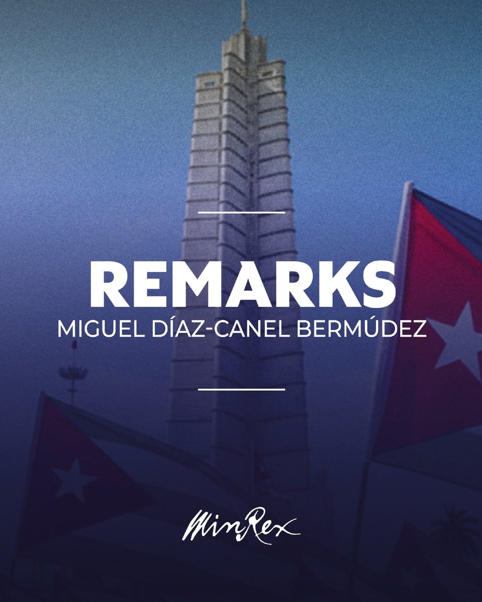 EmbaCubaEtiopia's tweet photo. Purposes – Cuba🇨🇺–U.S.🇺🇲 Conversations
✅️ Identify and address bilateral issues that require solutions.
✅️ Advance concrete actions for the benefit of the peoples of both countries.
✅️ Cooperate on common threats to ensure security and peace in our region. https://t.co/YxejefeRIc