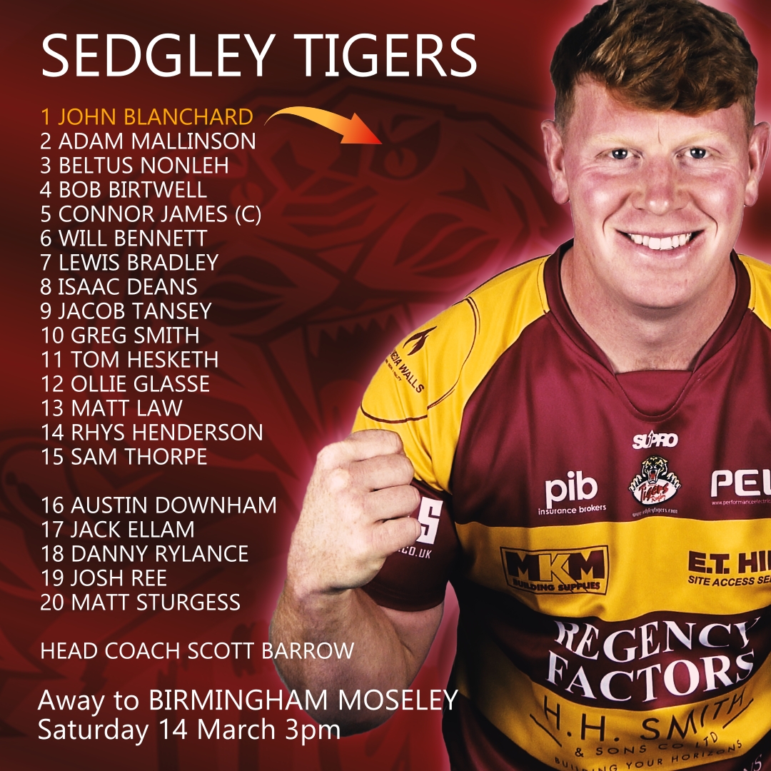Sedgley Park Tigers tweet media