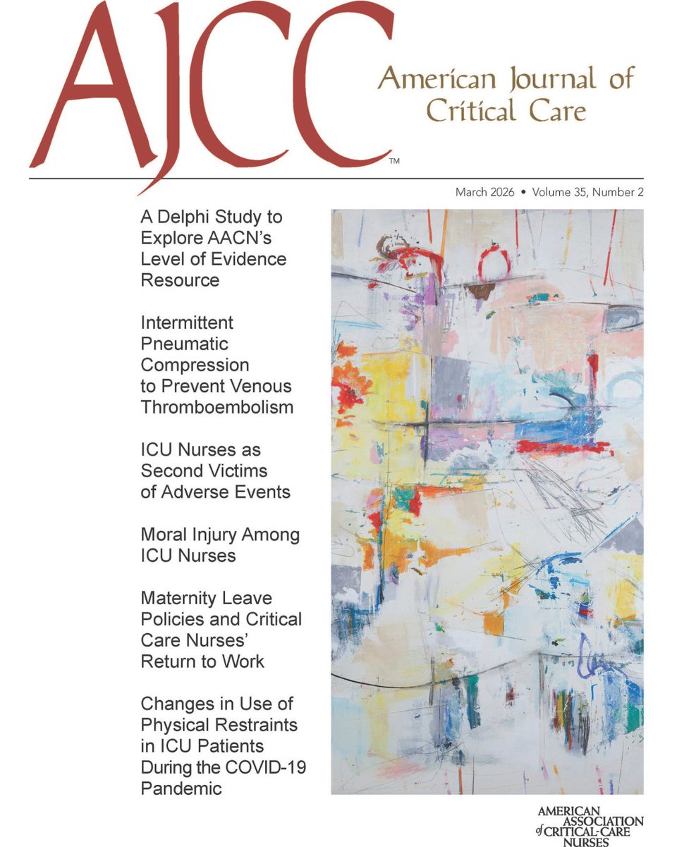 American Association of Critical-Care Nurses tweet media