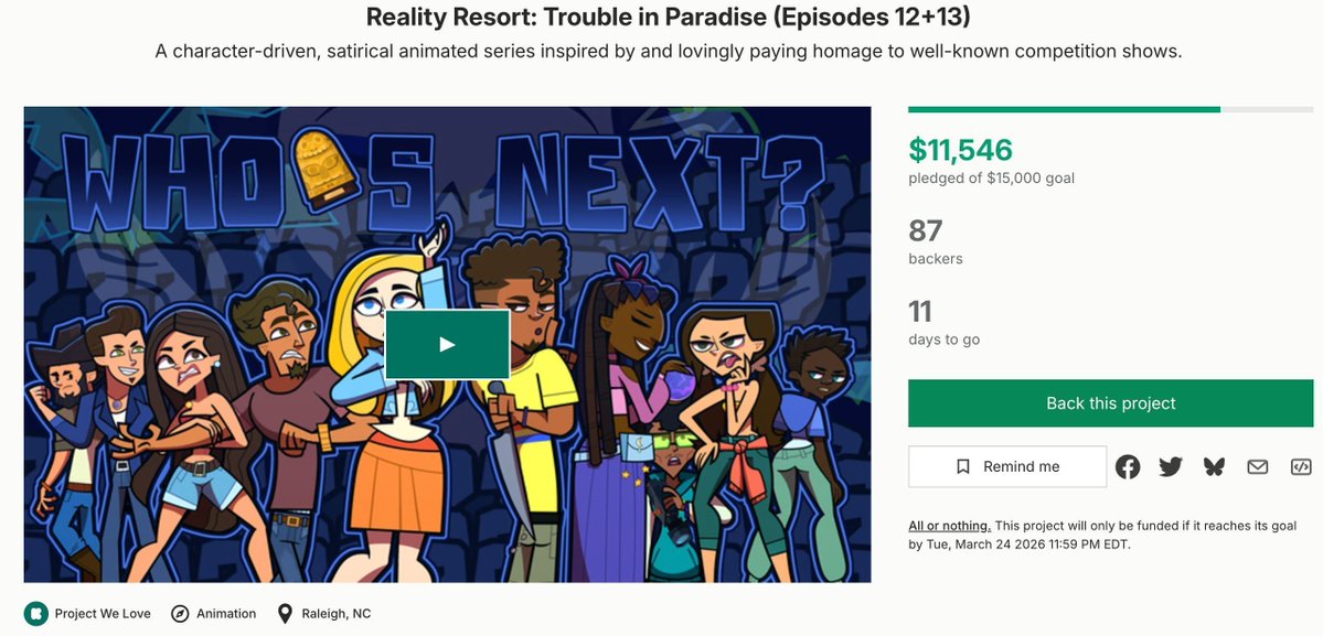 The Reality Project tweet media