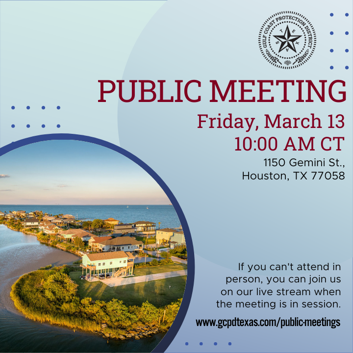 Gulf Coast Protection District tweet media