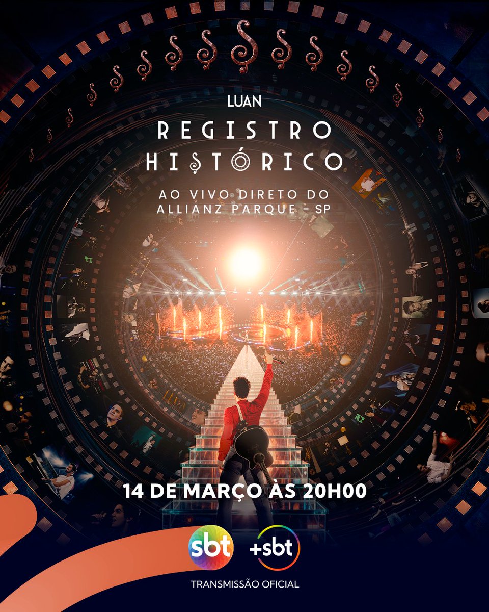SBTonline's tweet photo. Prepare- se porque o show do Luan Santana será inesquecível!

Uma noite para cantar, se emocionar e reviver os sucessos que marcaram gerações. 🎶💫

É neste sábado, às 20h, no SBT e no +SBT! 🤩❤️ https://t.co/sGLtN8Tanh