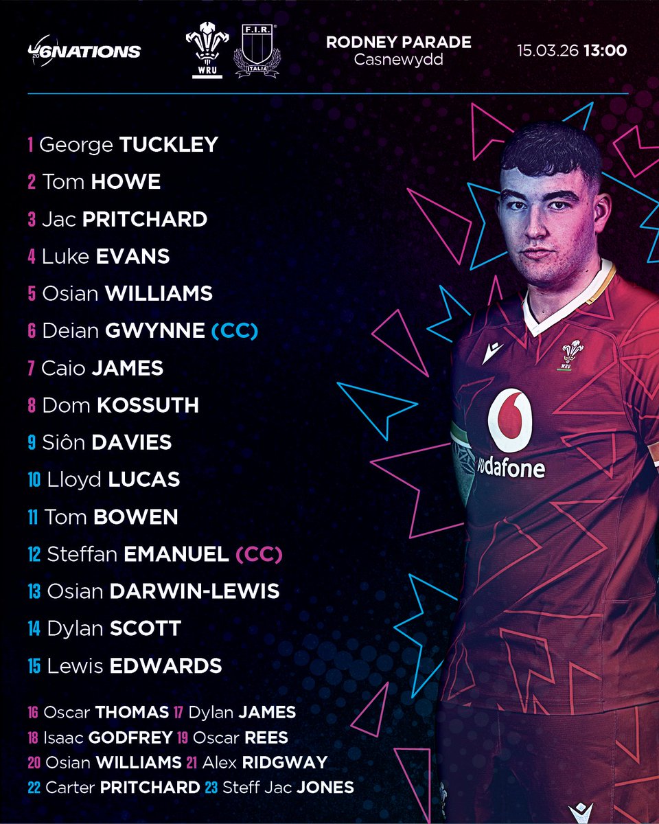 Welsh Rugby Union 🏴󠁧󠁢󠁷󠁬󠁳󠁿 tweet media