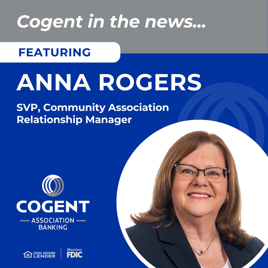 Serving on a community board is a meaningful way to support the place you live. In a recent article for FCAP, our own Anna Rogers, SVP, Community Association Relationship Manager, shares practical tips for board members: bit.ly/4twDJMg

Member FDIC
Equal Housing Lender