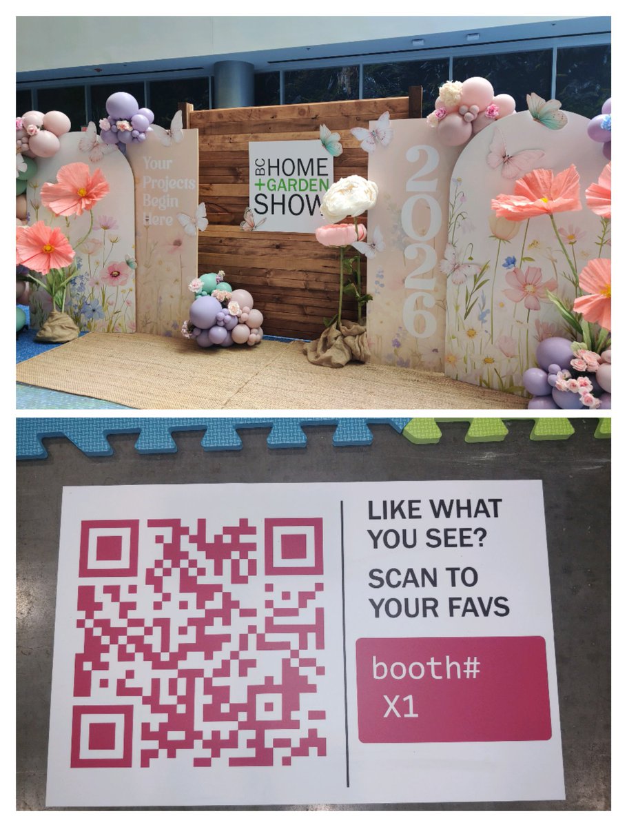 PrimetopC's tweet photo. Scan our QR Code + 2 more &amp; earn 2 free tickets to the next show. ($20 value)#BCHomeShow #VanHomeShows, #BCHomeandGarden, #YVRHomeShow, #VANHomeShow https://t.co/X9EQy3KYnv